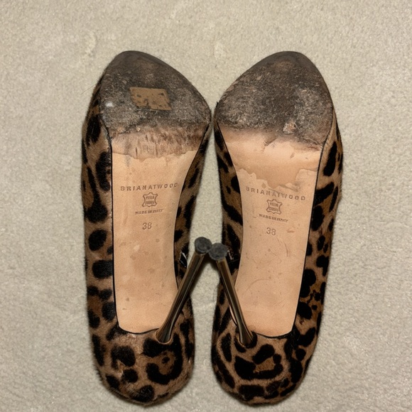 Pony hair Brian Atwood ankle bootie - Picture 6 of 8